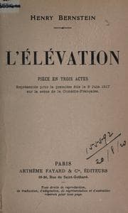 Tapa de L'élévation