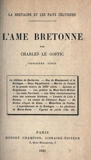 Tapa de L'âme bretonne