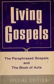 Tapa de Living Gospels