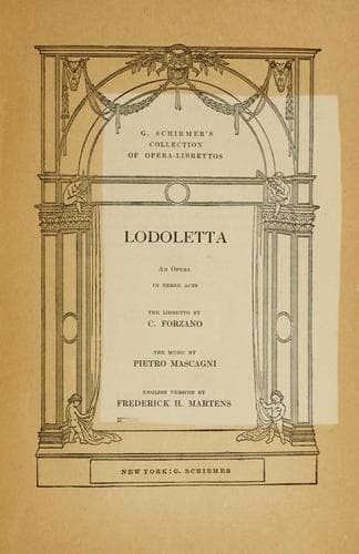 Tapa de Lodoletta