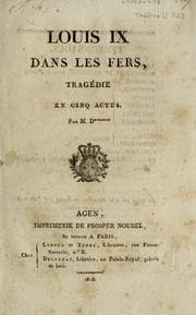 Tapa de Louis IX dans les fers
