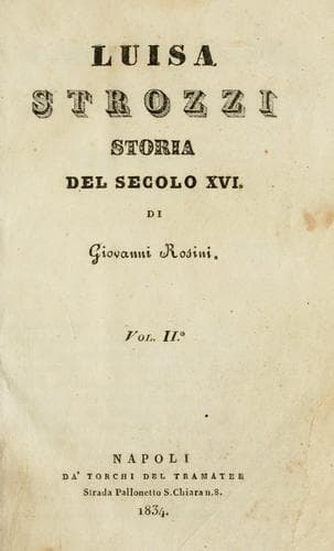 Tapa de Luisa Strozzi