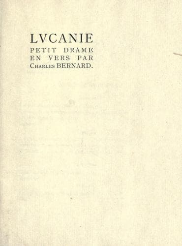 Tapa de Lucanie