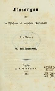 Tapa de Macargan oder Die Philosophie des achtzehnten Jahrhunderts