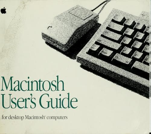 Tapa de Macintosh user's guide