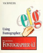 Tapa de Macromedia Fontographer 4.1
