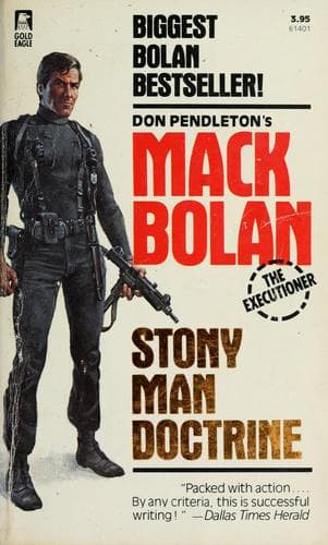 Tapa de Mack Bolan, stony man doctrine