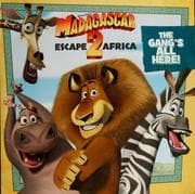 Tapa de Madagascar escape 2 Africa.