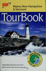 Tapa de Maine, New Hampshire & Vermont.