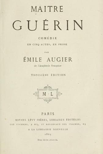 Tapa de Maitre Guérin