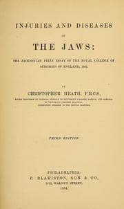 Tapa de Injuries and diseases of the jaws