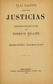 Tapa de Maldades que son justicias