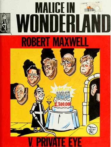 Tapa de Malice in wonderland