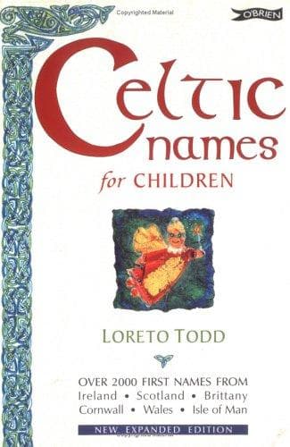 Tapa de Celtic Names For Children