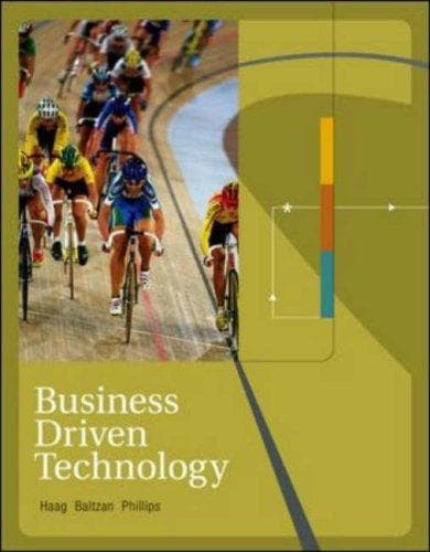 Tapa de Business Driven Technology