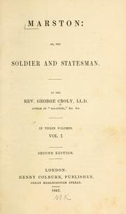 Tapa de Marston, or, The soldier and statesman