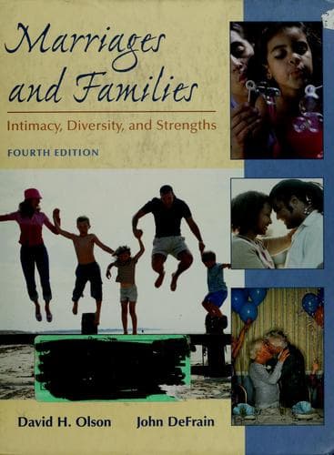 Tapa de Marriages and families