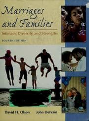 Tapa de Marriages and families