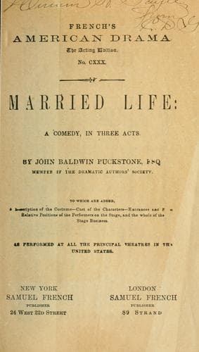 Tapa de Married life