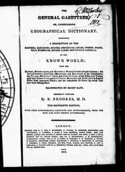 Tapa de The general gazetteer, or, Compendious geographical dictionary