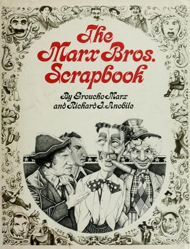 Tapa de The Marx Bros. scrapbook