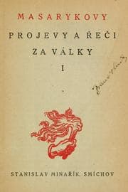 Tapa de Masarykovy projevy a reči za války I