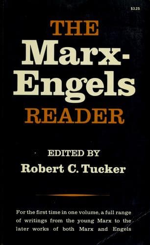 Tapa de The Marx-Engels reader