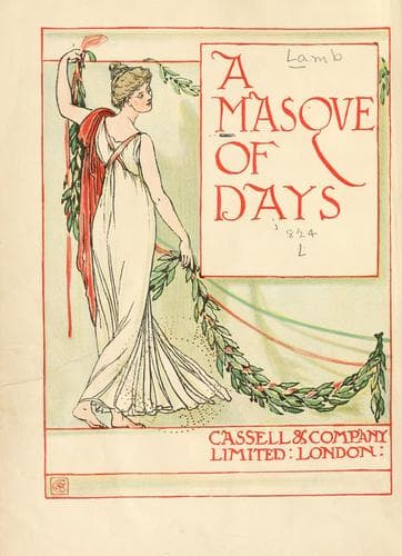 Tapa de A masque of days