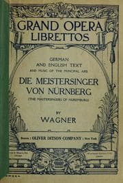 Tapa de The master-singers of Nuremberg