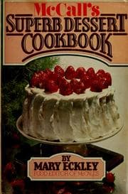 Tapa de McCall's superb dessert cookbook