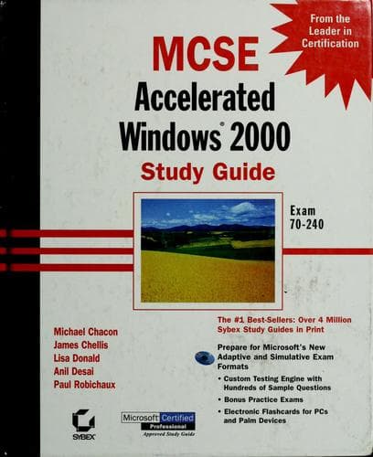 Tapa de MCSE Windows 2000 accelerated exam prep