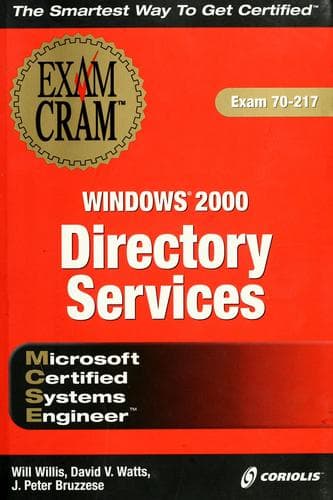 Tapa de MCSE Windows 2000 directory services