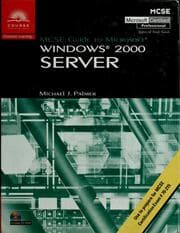 Tapa de MCSE guide to Microsoft Windows 2000 server