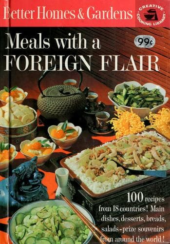 Tapa de Meals with a foreign flair.