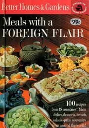 Tapa de Meals with a foreign flair.