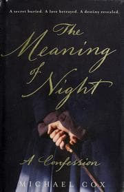 Tapa de The meaning of night