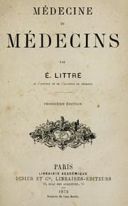 Tapa de Médecine et médecins