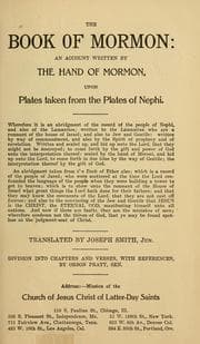 Tapa de The Book of Mormon