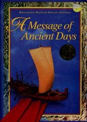 Tapa de A message of ancient days