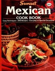Tapa de Mexican cook book
