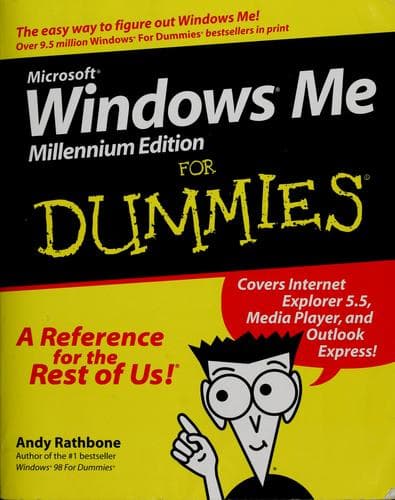 Tapa de Microsoft Windows Me Millennium Edition for dummies