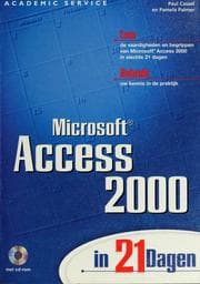 Tapa de Microsoft Access 2000 in 21 dagen
