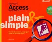 Tapa de Microsoft Access version 2002 plain & simple