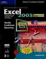 Tapa de Microsoft Office Excel 2003