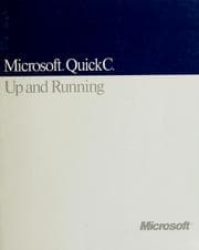 Tapa de Microsoft QuickC, version 2.0