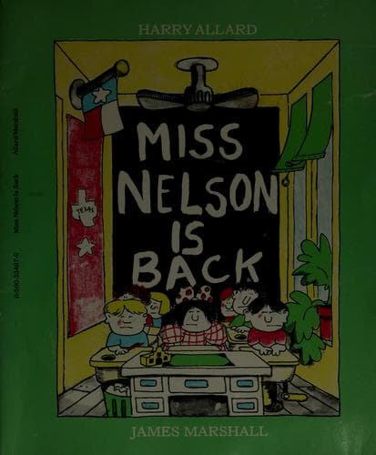 Tapa de Miss Nelson is back