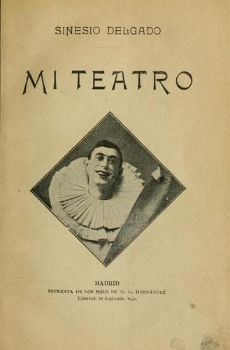Tapa de Mi teatro