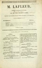 Tapa de M. Lafleur