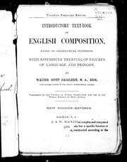 Tapa de Introductory text-book of English composition