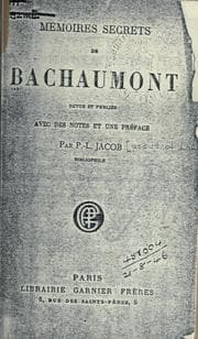 Tapa de Mémoires sécrets